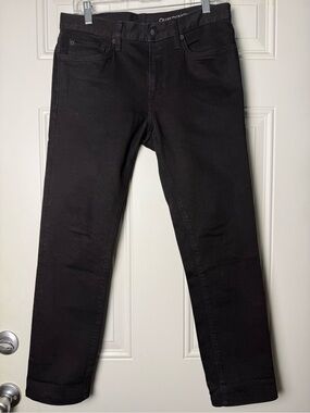 Outerknown Men’s Black Organic Cotton Slim Fit Ambassador Jeans
